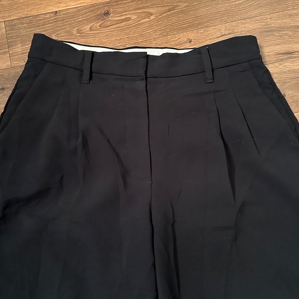 Last drop 📍Aritzia Wilfred effortless black trousers size 10 - Picture 3 of 7